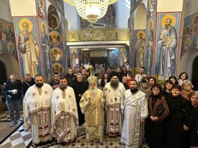 Дваесетта недела по Педесетница – Света Архиерејска Литургија во храмот „Света Петка“, во Прилеп