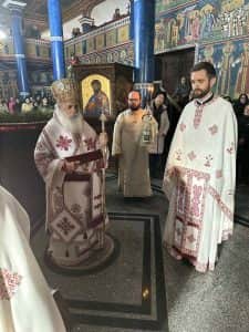 Обрезание Господово и Свети Василиј Велики – Света Архиерејска Литургија во храмот „Рождество на Пресвета Богородица“, во Битола