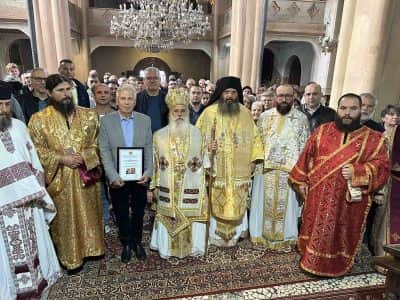 Недела на Свети Григориј Палама – Света Архиерејска Литургија во храмот „Свети Кирил и Методиј“, во Прилеп