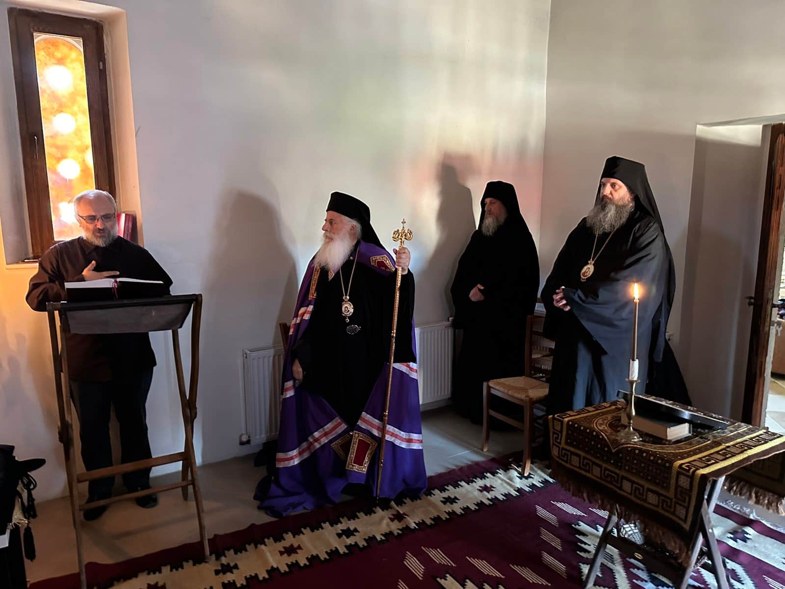 Воскресна Вечерна богослужба и монашки постриг во манастирот „Свети Никола“, во село Манастир