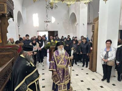 Петок од Првата седмица во Великиот пост – Света Литургија на Претходноосветени Дарови во храмот „Свети Четириесет Севастиски маченици“, во Битола