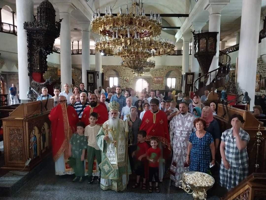 Духовден – Света Архиерејска Литургија во храмот “Свето Благовештение”, во Прилеп