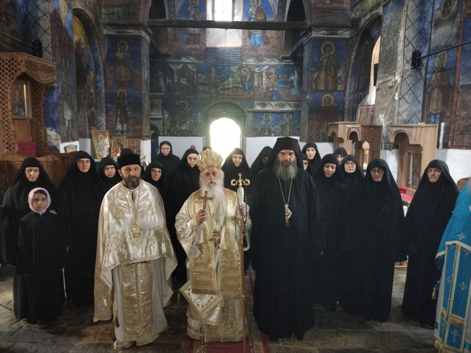 Света Архиерејска Литургија во манастирот „Свети Јован Крстител“, во Слепче