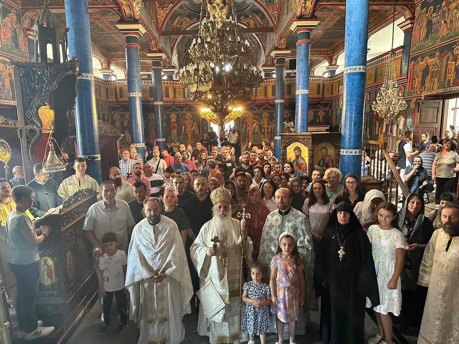 Петта недела по Педесетница – Света Aрхиерејска Литургија во храмот „Рождество на Пресвета Богородица“, во Битола