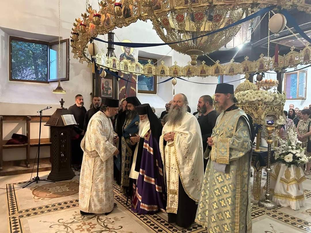 Празнична Вечерна богослужба во манастирот „Успение на Пресвета Богородица“, во Јанковец