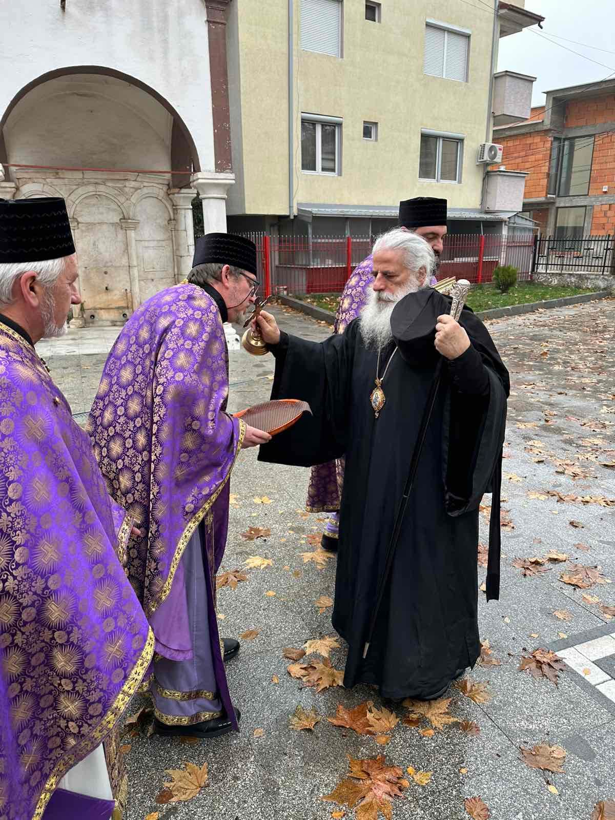 Воведение на Пресвета Богородица во храмот (Пречиста) – Света Архиерејска Литургија во храмот „Свето Благовештение“, во Прилеп
