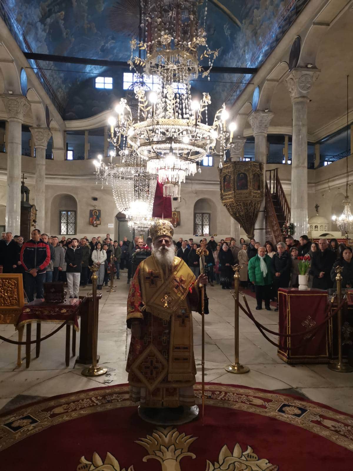Рождество Христово – Божик – Света Архиерејска Божествена Литургија во соборниот храм „Свети Великомаченик Димитриј“, во Битола