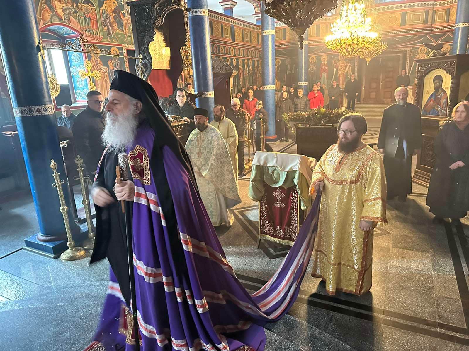 Триесет и прва недела по Педесетница (Недела по Богојавление) – Света Архиерејска Литургија во храмот „Рождество на Пресвета Богородица“, во Битола