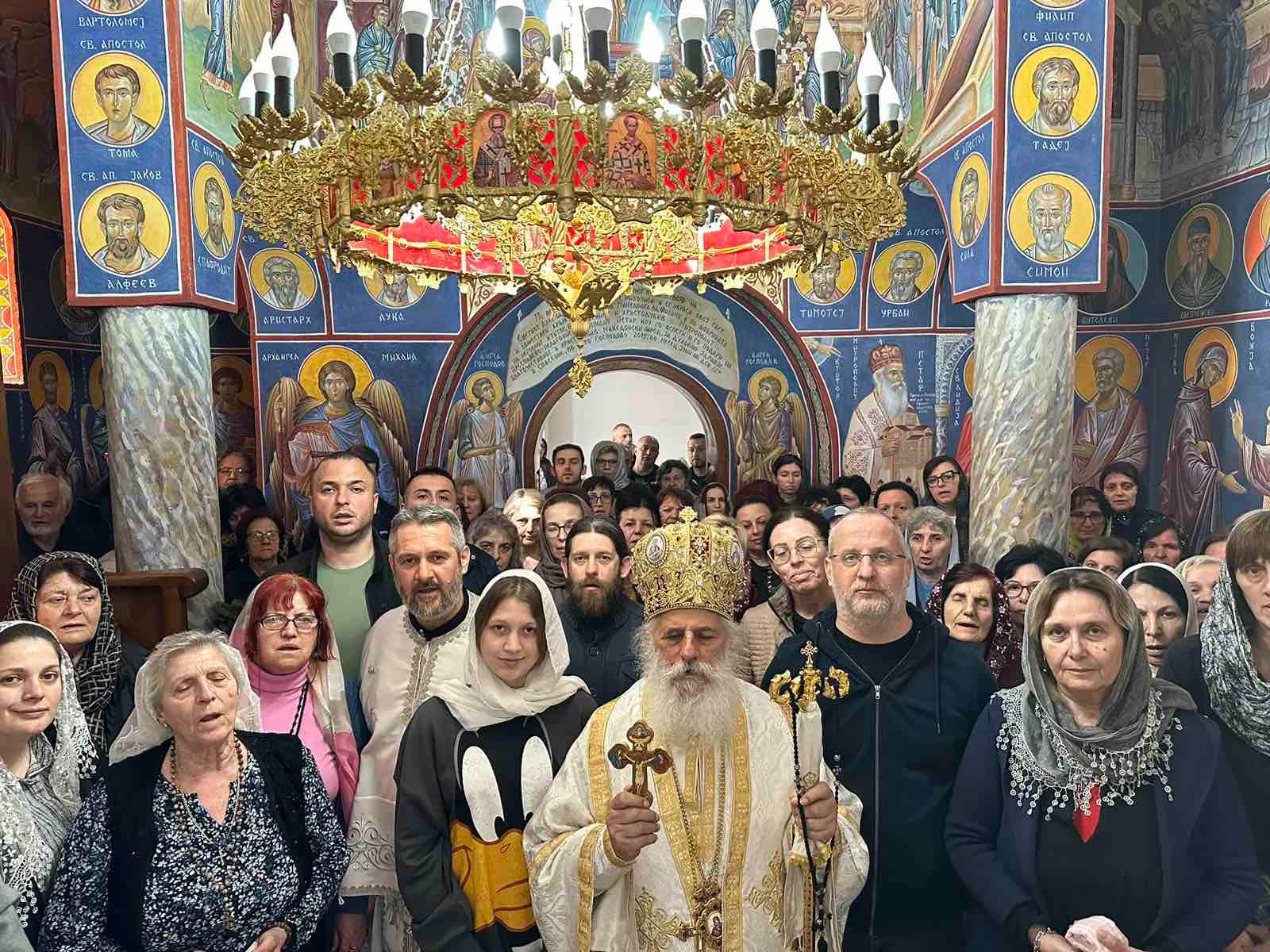 Недела на Свети Григориј Палама – Света Архиерејска Литургија во храмот „Света Лидија“, во Битола