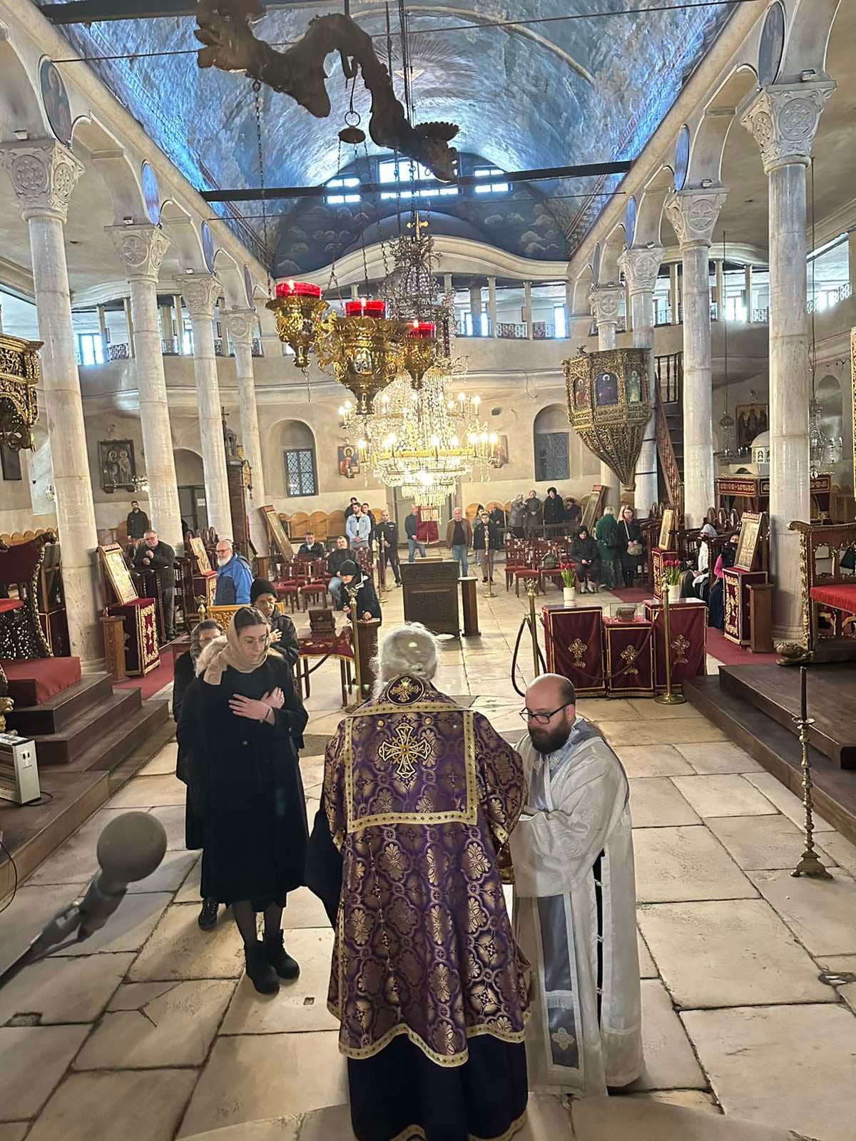 Среда од Првата седмица во Великиот пост – Света Литургија на Претходноосветени Дарови во соборниот храм „Свети Великомаченик Димитриј“, во Битола