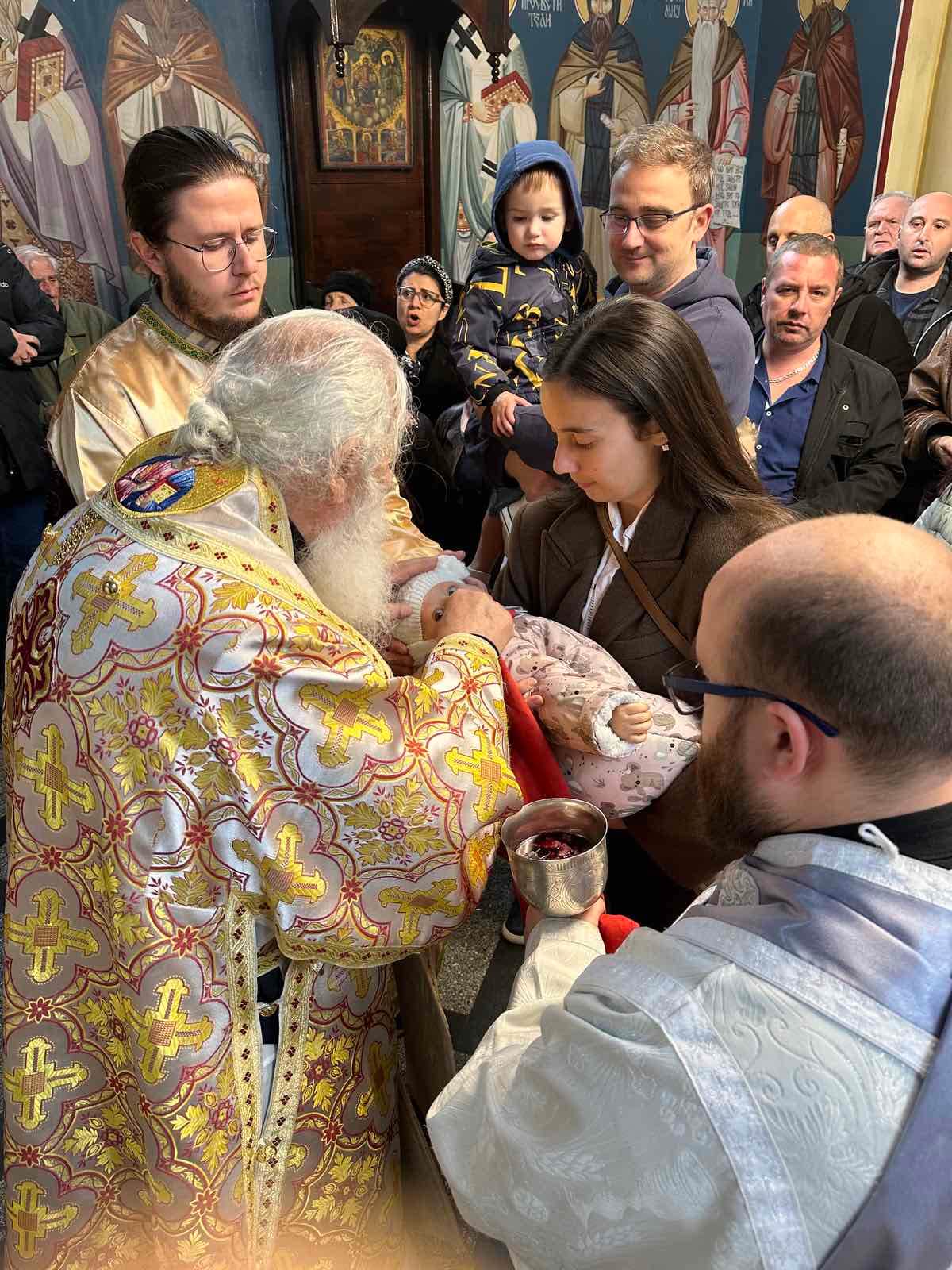 Недела на Света Марија Египетска – Света Архиерејска Василиева Литургија во храмот „Свети Архангел Гаврил“, во Довлеџик