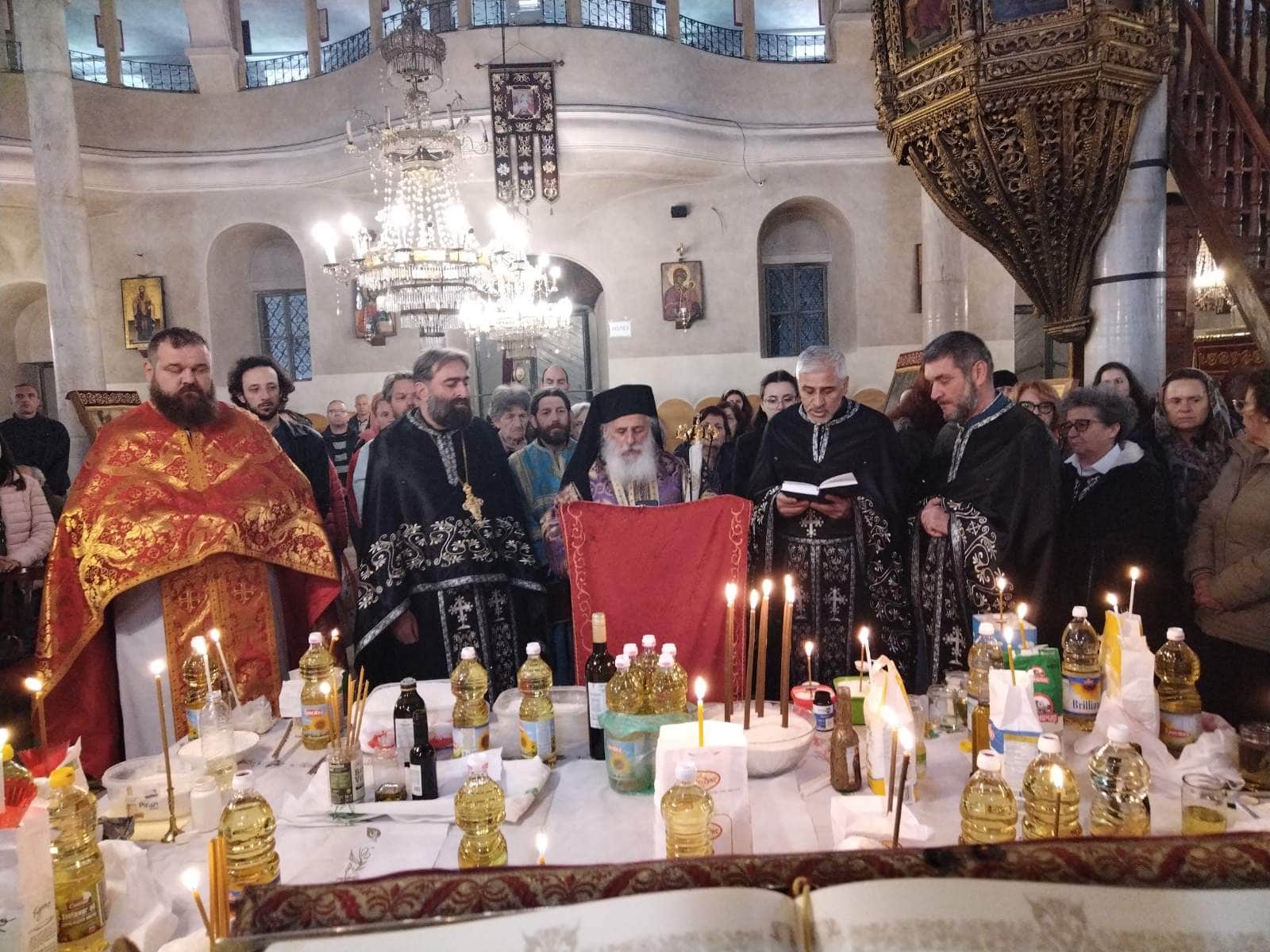 Велика Среда – Света Литургија на Претходноосветени Дарови во соборниот храм „Свети Великомаченик Димитриј“, во Битола