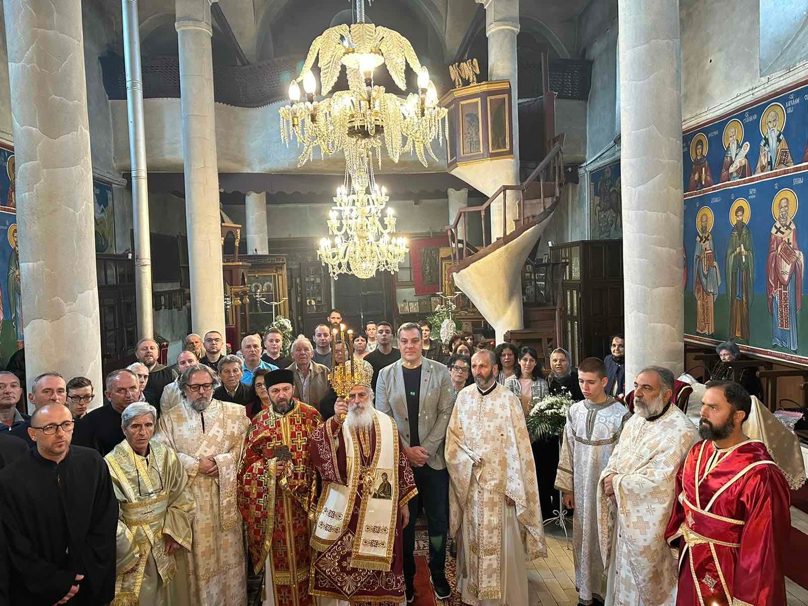 Трет ден Велигден – Света Архиерејска Литургија во храмот „Свети Великомаченик Георгиј“, во Ресен