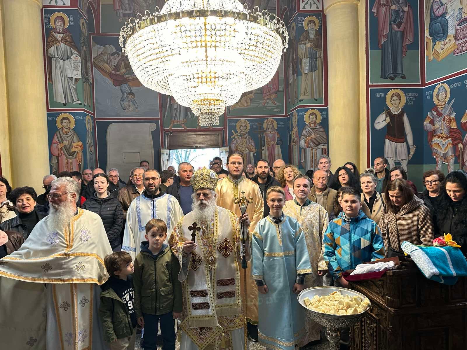Недела на Света Марија Египетска – Света Архиерејска Василиева Литургија во храмот „Свети Архангел Гаврил“, во Довлеџик