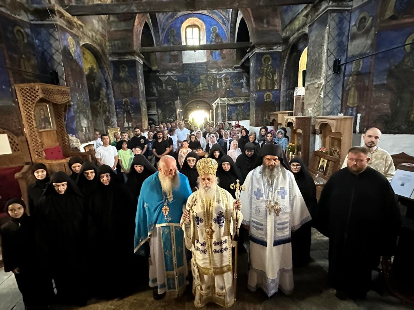 Недела на Сите Светии – Света Архиерејска Литургија во манастирот Свети Јован Крстител, во Слепче