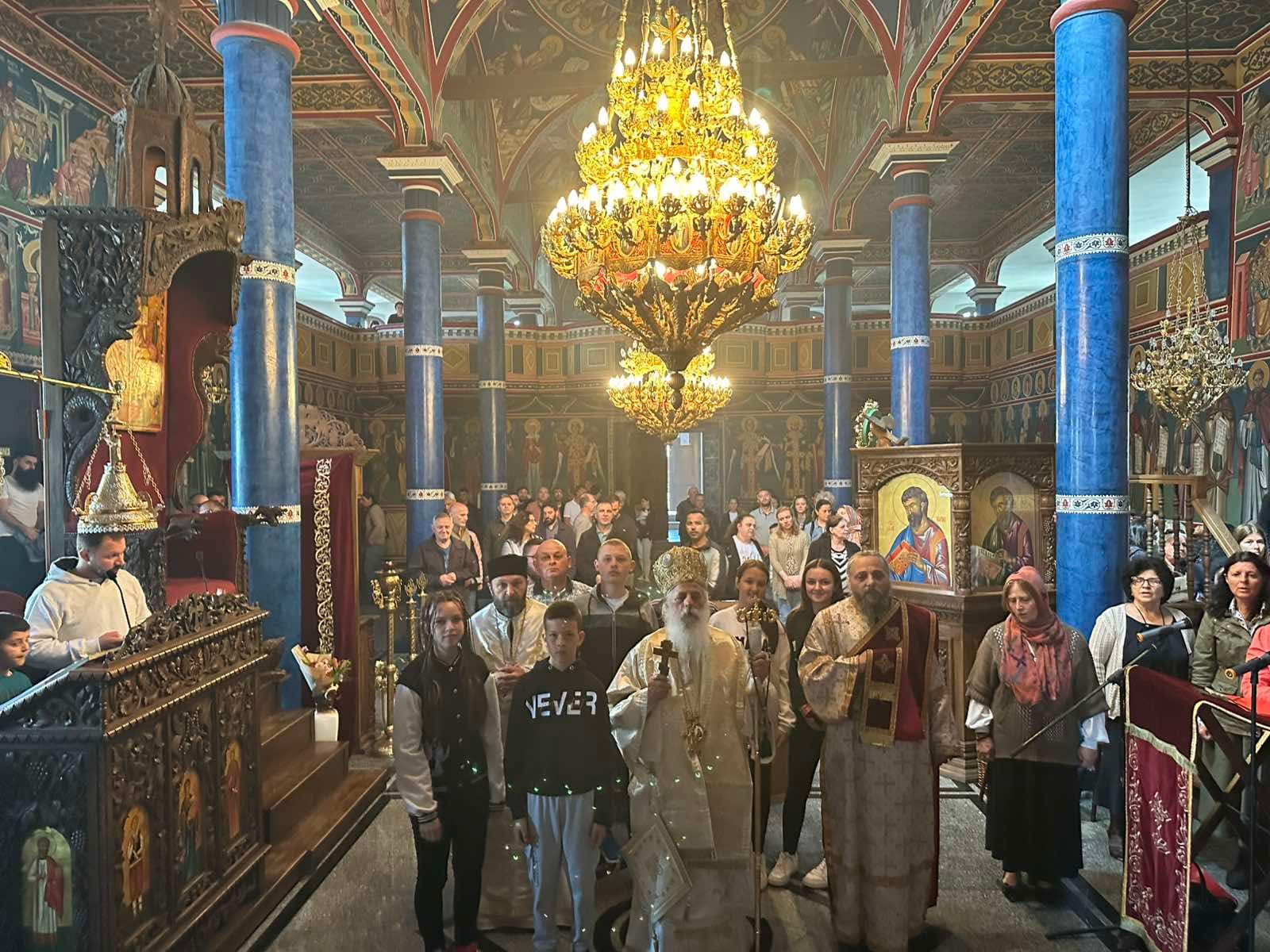 Седма недела по Пасха (Недела на Светите Отци на Првиот Вселенски Собор) – Света Архиерејска Литургија во храмот „Рождество на Пресвета Богородица“ – Битола