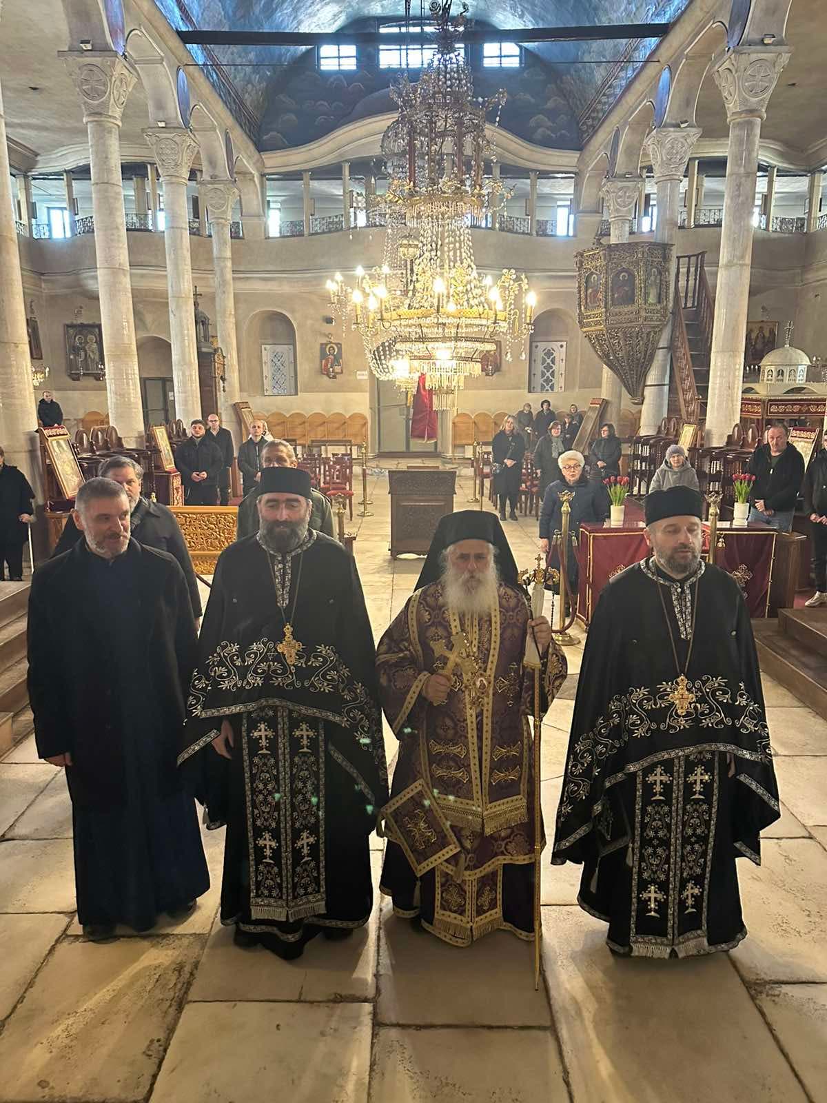 Петок од Првата седмица во Великиот пост – Света Литургија на Претходноосветени Дарови во соборниот храм „Свети Великомаченик Димитриј“, во Битола