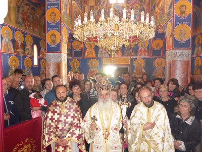 Архиерејска Божествена Литургија во храмот на „св. Злата Мегленска“ во Битола