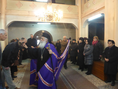 Во Неделата на светите Праотци, Архиерејска Литургија во Прилеп