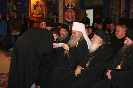 Чествување на св. Климент Охридски во македонската Богословија