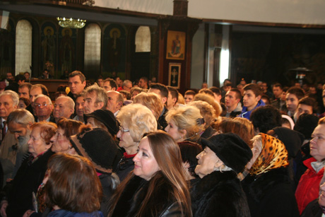 Архиерејска Божествена Литургија во соборниот храм на свети Климент Охридски во Скопје
