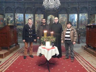 10336619_629240317180973_3313514021006758293_n Одбележана 25 годишнината од блажената смрт на Преподобен Гаврил Светогорец епископ Велички (1926-1990)