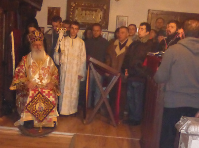 P1100527 Сеноќно бдение во пречек на Новата Година во манастирот „Св. Наум Охридски“ во Битола