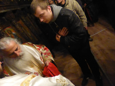 P1100616 Сеноќно бдение во пречек на Новата Година во манастирот „Св. Наум Охридски“ во Битола