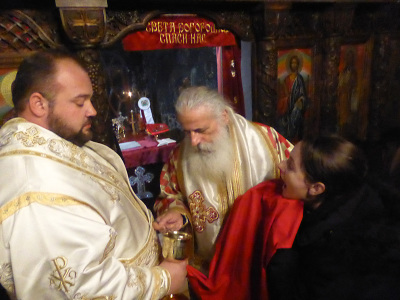 P1100621 Сеноќно бдение во пречек на Новата Година во манастирот „Св. Наум Охридски“ во Битола