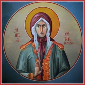 Радувај се, света Ксенија, брза помошничке и молитвеничке за нашите души!