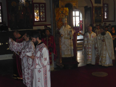 Архиерејска Вечерна и Литургија во Света Недела - Битола