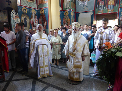 P1190840 Одбележан празникот на св. Архангел Гаврил во Битола