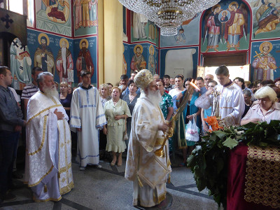 P1190847 Одбележан празникот на св. Архангел Гаврил во Битола