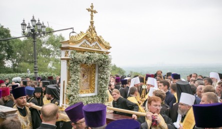 krestnyi_hod_uptc_sviatoi_kniaz_vladimir_19 20 000 луѓе на улиците на Киев, на литијата за свети Владимир, крстителот на Русија