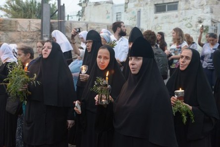 erusalim7 Во Ерусалим започна празнувањето на Успението на Пресвета Богородица