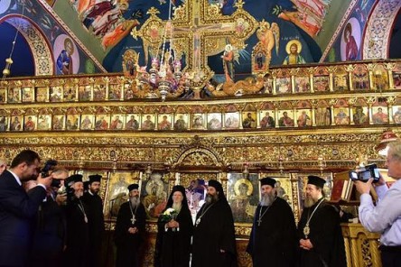 216361.p Во Грција осветен првиот храм во чест на преподобниот Порфириј Кавсокаливит