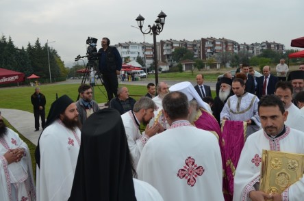 DSC_0343 Осветување на црквата „Св. Петка“ во Кавадарци