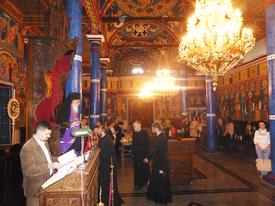 P1270807 Благовештение - Архиерејска Вечерна богослужба во црквата Пресвета Богородица
