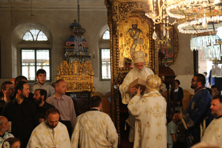 IMG_2297 Одбележан 70-годишниот јубилеј, роденденот на Митрополитот Преспанско-пелагониски г. Петар