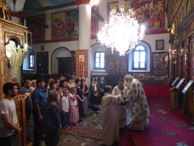 Духовден - Архиерејска Литургија во црквата Света Недела