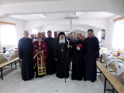 P1310253 Осветување на камбанарија на црквата „Воскресение Христово“ во Ерековци