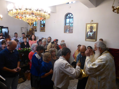 Свети Седмочисленици, Свети великомаченик Пантелејмон - Архиерејска Божествена Литургија
