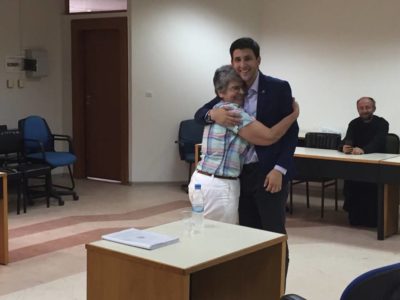 Одбрана на магистерски труд на професор Борче Грамбозов