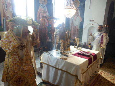 Архиерејска Божествена Литургија во Ресен - Крстовден