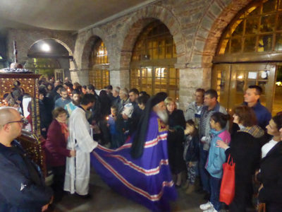 Архиерејска Вечерна на празникот на Свети Димитриј во Битола