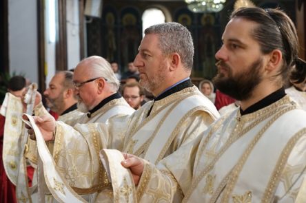 Архиерејска Литургија на денот на свети Климент Охридски
