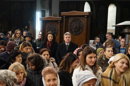 Архиерејска Литургија на денот на свети Климент Охридски