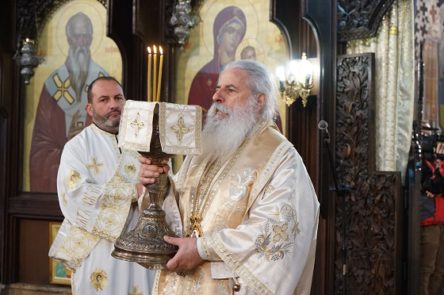 Архиерејска Литургија на денот на свети Климент Охридски