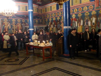 Воведение на Пресвета Богородица во храмот - Архиерејска Вечерна Богослужба