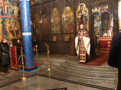 p1350659 Воведение на Пресвета Богородица во храмот - Архиерејска Вечерна Богослужба